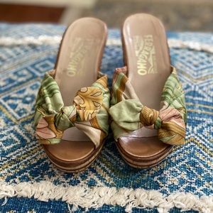 Vintage Ferragamo Wedges